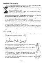 Preview for 7 page of VOX electronics IKG-2600F Operating Instructions Manual