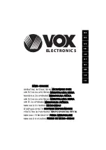 Предварительный просмотр 1 страницы VOX electronics IMWH-GD202IX Operating Instructions Manual