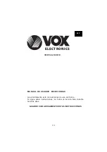 Предварительный просмотр 110 страницы VOX electronics IMWH-GD202IX Operating Instructions Manual