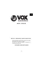 Предварительный просмотр 175 страницы VOX electronics IMWH-GD202IX Operating Instructions Manual