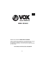 Предварительный просмотр 198 страницы VOX electronics IMWH-GD202IX Operating Instructions Manual