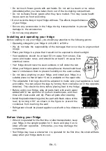 Preview for 6 page of VOX electronics KG-3300S Operating Instructions Manual