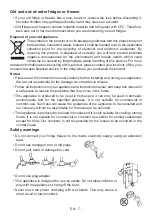 Preview for 7 page of VOX electronics KG3330 Operating Instructions Manual