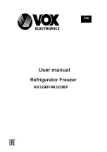 Предварительный просмотр 2 страницы VOX electronics KK3220F Operating Instructions Manual