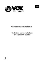 Предварительный просмотр 75 страницы VOX electronics KK3220F Operating Instructions Manual