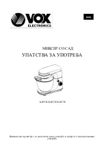 Предварительный просмотр 68 страницы VOX electronics KR9701 Operating Instructions Manual