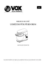 Предварительный просмотр 74 страницы VOX electronics KR9701 Operating Instructions Manual