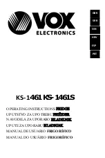 VOX electronics KS-1461 Operating Instructions Manual предпросмотр