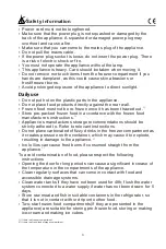 Preview for 6 page of VOX electronics KS-1461 Operating Instructions Manual