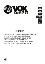 Preview for 1 page of VOX electronics KS1100F User Manual