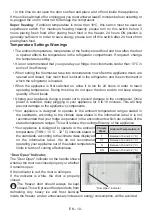 Предварительный просмотр 10 страницы VOX electronics KS1430 Operating Instructions Manual