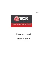 Предварительный просмотр 36 страницы VOX electronics KS1510 User Manual