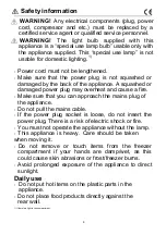 Предварительный просмотр 7 страницы VOX electronics KS2110F Operating Instructions Manual