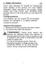 Предварительный просмотр 12 страницы VOX electronics KS2110F Operating Instructions Manual