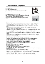 Предварительный просмотр 72 страницы VOX electronics KS2110F Operating Instructions Manual