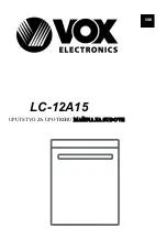 Preview for 29 page of VOX electronics LC-12A15 Operating Instructions Manual