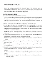 Preview for 5 page of VOX electronics MX-9105 Operating Instructions Manual