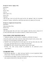 Preview for 6 page of VOX electronics MX-9105 Operating Instructions Manual