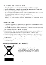 Preview for 7 page of VOX electronics MX-9109 Operating Instructions Manual