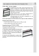 Preview for 17 page of VOX electronics NF 3733A Operating Instructions Manual