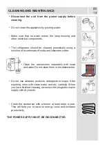 Preview for 19 page of VOX electronics NF 3733A Operating Instructions Manual