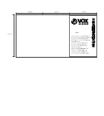 Preview for 1 page of VOX electronics PW-304 Operating Instructions Manual