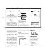 Preview for 3 page of VOX electronics PW-304 Operating Instructions Manual