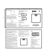 Preview for 4 page of VOX electronics PW-304 Operating Instructions Manual