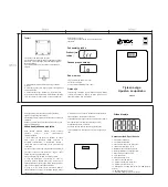 Preview for 12 page of VOX electronics PW-304 Operating Instructions Manual