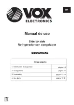 Предварительный просмотр 99 страницы VOX electronics SBS6005IXE Operating Instructions Manual