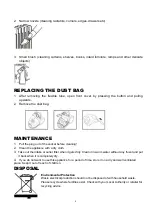 Предварительный просмотр 7 страницы VOX electronics SL-123 Operating Instructions Manual