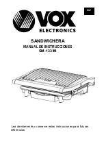 Preview for 22 page of VOX electronics SM-133 IM Operating Instructions Manual