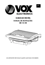 Preview for 26 page of VOX electronics SM-133 IM Operating Instructions Manual