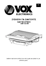 Preview for 30 page of VOX electronics SM-133 IM Operating Instructions Manual