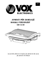 Preview for 52 page of VOX electronics SM-133 IM Operating Instructions Manual