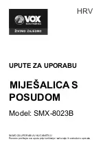 Preview for 38 page of VOX electronics SMX-8023B Operating Instructions Manual