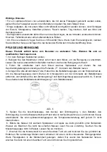 Preview for 22 page of VOX electronics TM-1056 Operating Instructions Manual