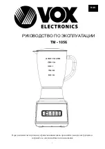 Preview for 24 page of VOX electronics TM-1056 Operating Instructions Manual