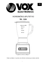 Preview for 31 page of VOX electronics TM-1056 Operating Instructions Manual