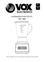 Preview for 74 page of VOX electronics TM-1056 Operating Instructions Manual