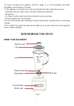 Preview for 4 page of VOX electronics TM-1057 Operating Instructions Manual