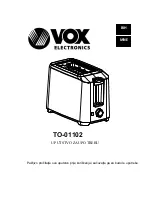 Preview for 52 page of VOX electronics TO-01102 Operating Instructions Manual