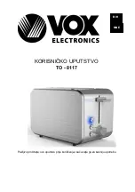 Предварительный просмотр 60 страницы VOX electronics TO-8117 Operating Instructions Manual