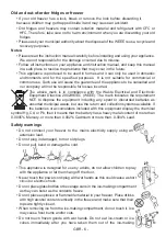 Preview for 7 page of VOX electronics VF 1200F Operating Instructions Manual