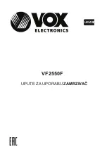 Preview for 51 page of VOX electronics VF 2550F User Manual