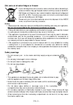 Preview for 6 page of VOX electronics VF 3710 Operating Instructions Manual