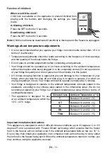 Preview for 11 page of VOX electronics VF 3710 Operating Instructions Manual