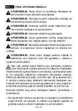 Preview for 107 page of VOX electronics VF 3710 Operating Instructions Manual