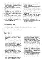 Preview for 4 page of VOX electronics WK-0907M Operating Instructions Manual