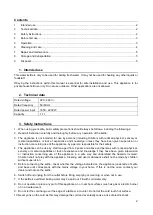 Preview for 2 page of VOX electronics WK-1205 Instruction Manual